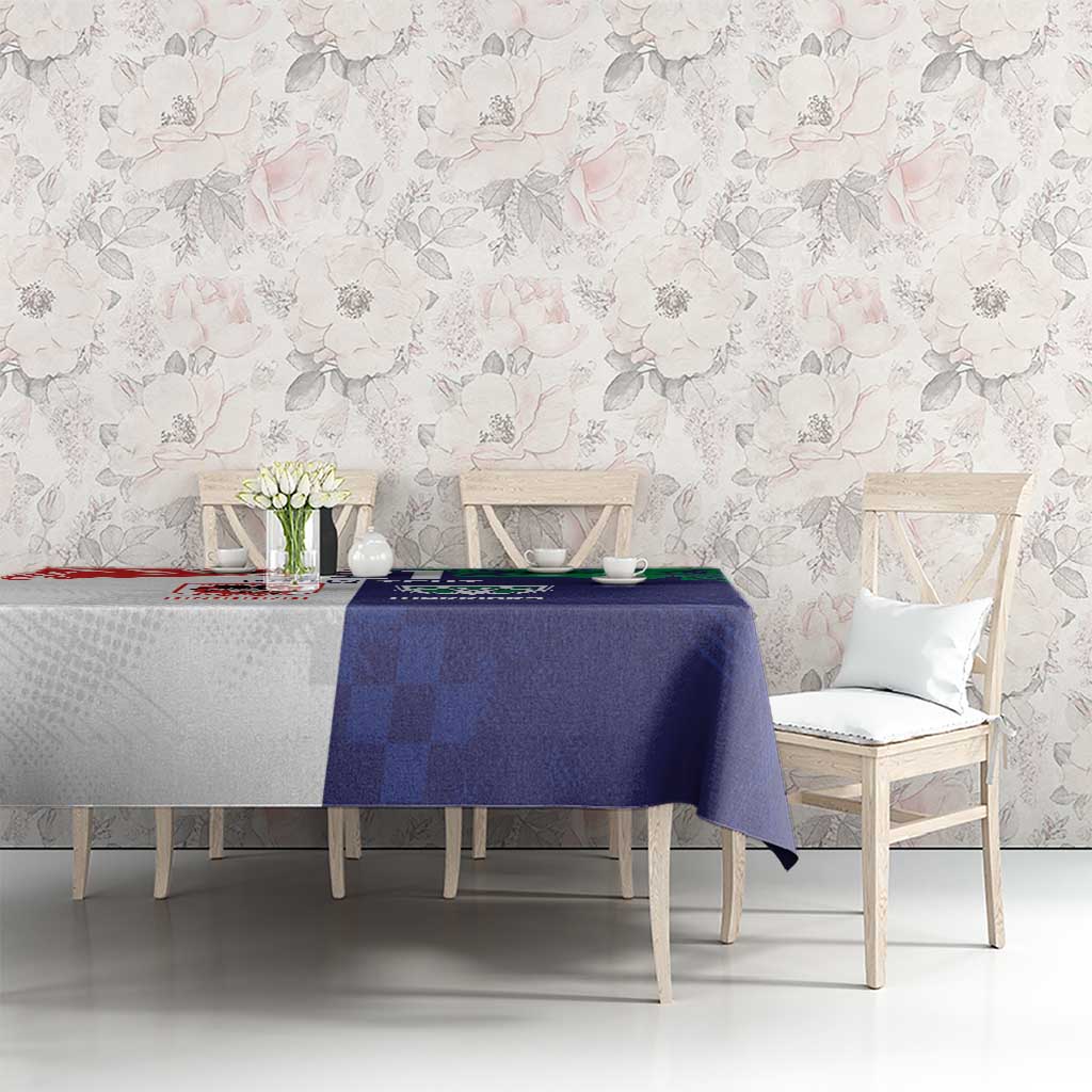 Custom Warriors-Dragons Tablecloth Together Sporty Style
