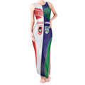 Custom Warriors-Dragons Tank Maxi Dress Together Sporty Style