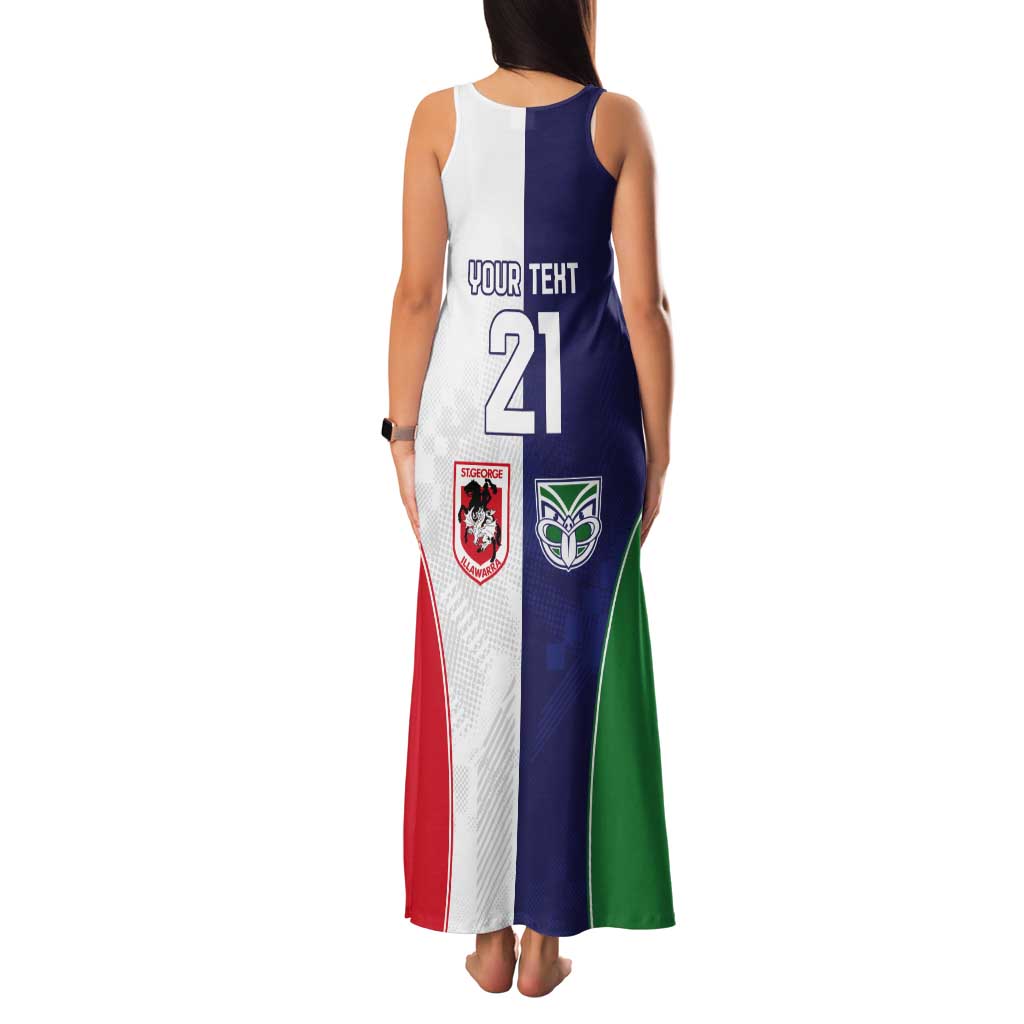 Custom Warriors-Dragons Tank Maxi Dress Together Sporty Style