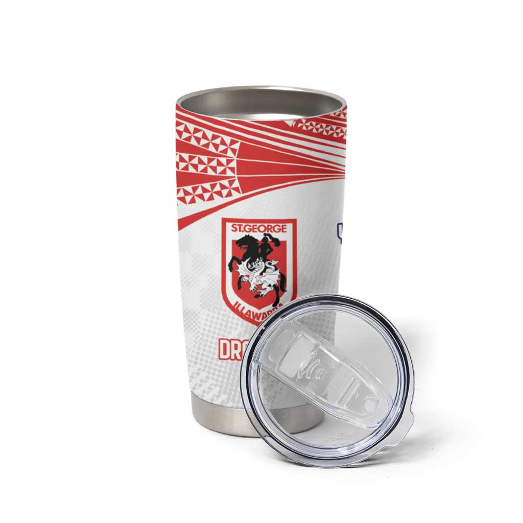 Custom Warriors-Dragons Tumbler Cup Together Sporty Style