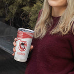 Custom Warriors-Dragons Tumbler Cup Together Sporty Style