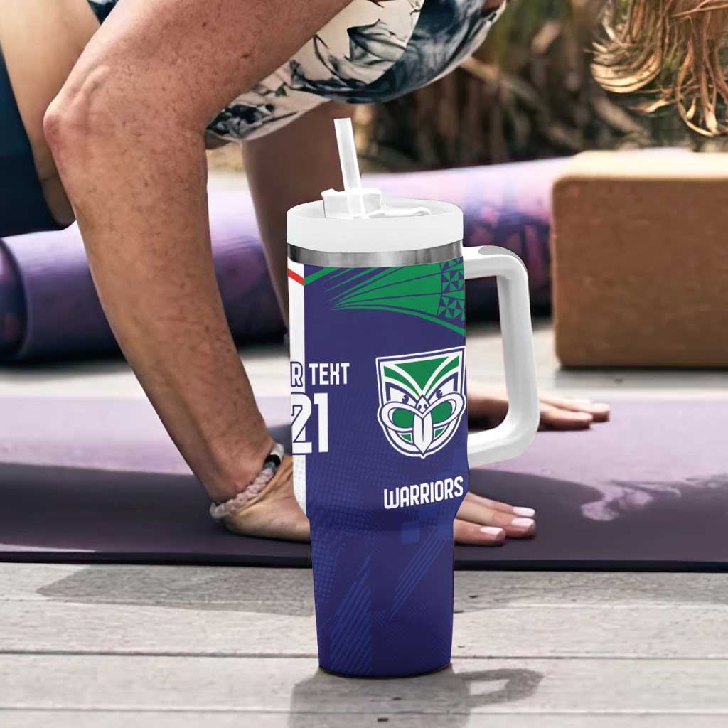 Custom Warriors-Dragons Tumbler With Handle Together Sporty Style