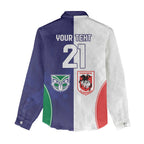 Custom Warriors-Dragons Women Casual Shirt Together Sporty Style