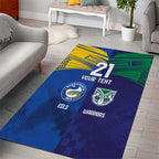 Custom Warriors-Eels Area Rug Together Sporty Style