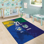Custom Warriors-Eels Area Rug Together Sporty Style