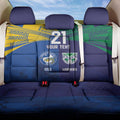 Custom Warriors-Eels Back Car Seat Cover Together Sporty Style