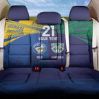 Custom Warriors-Eels Back Car Seat Cover Together Sporty Style