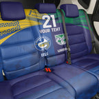 Custom Warriors-Eels Back Car Seat Cover Together Sporty Style