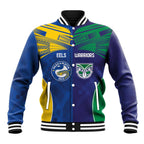 Custom Warriors-Eels Baseball Jacket Together Sporty Style