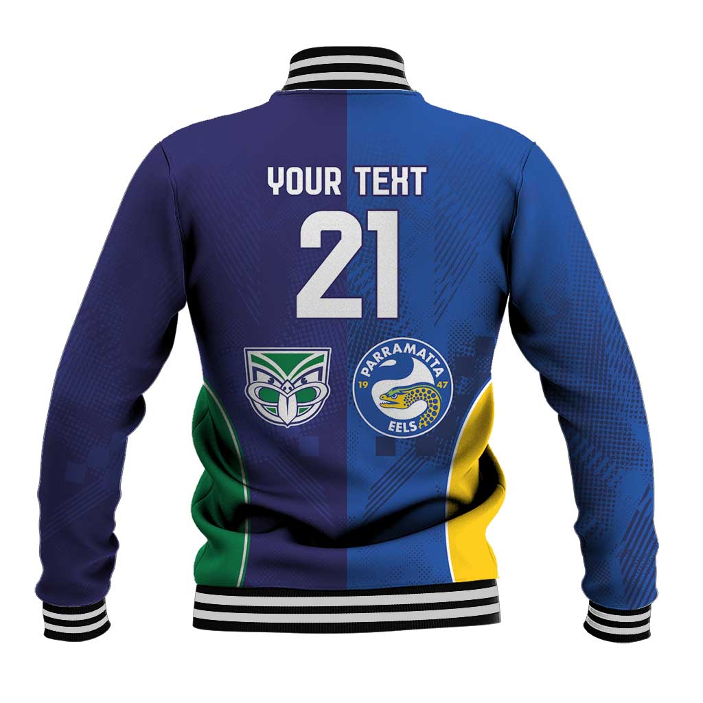 Custom Warriors-Eels Baseball Jacket Together Sporty Style