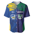 Custom Warriors-Eels Baseball Jersey Together Sporty Style