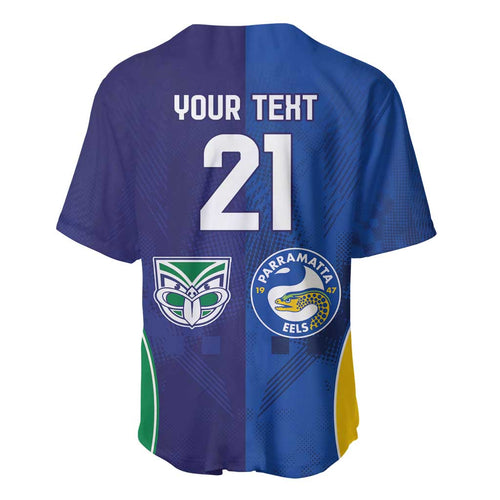 Custom Warriors-Eels Baseball Jersey Together Sporty Style