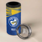 Custom Warriors-Eels 4 in 1 Can Cooler Tumbler Together Sporty Style