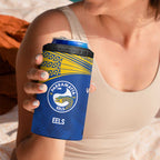 Custom Warriors-Eels 4 in 1 Can Cooler Tumbler Together Sporty Style