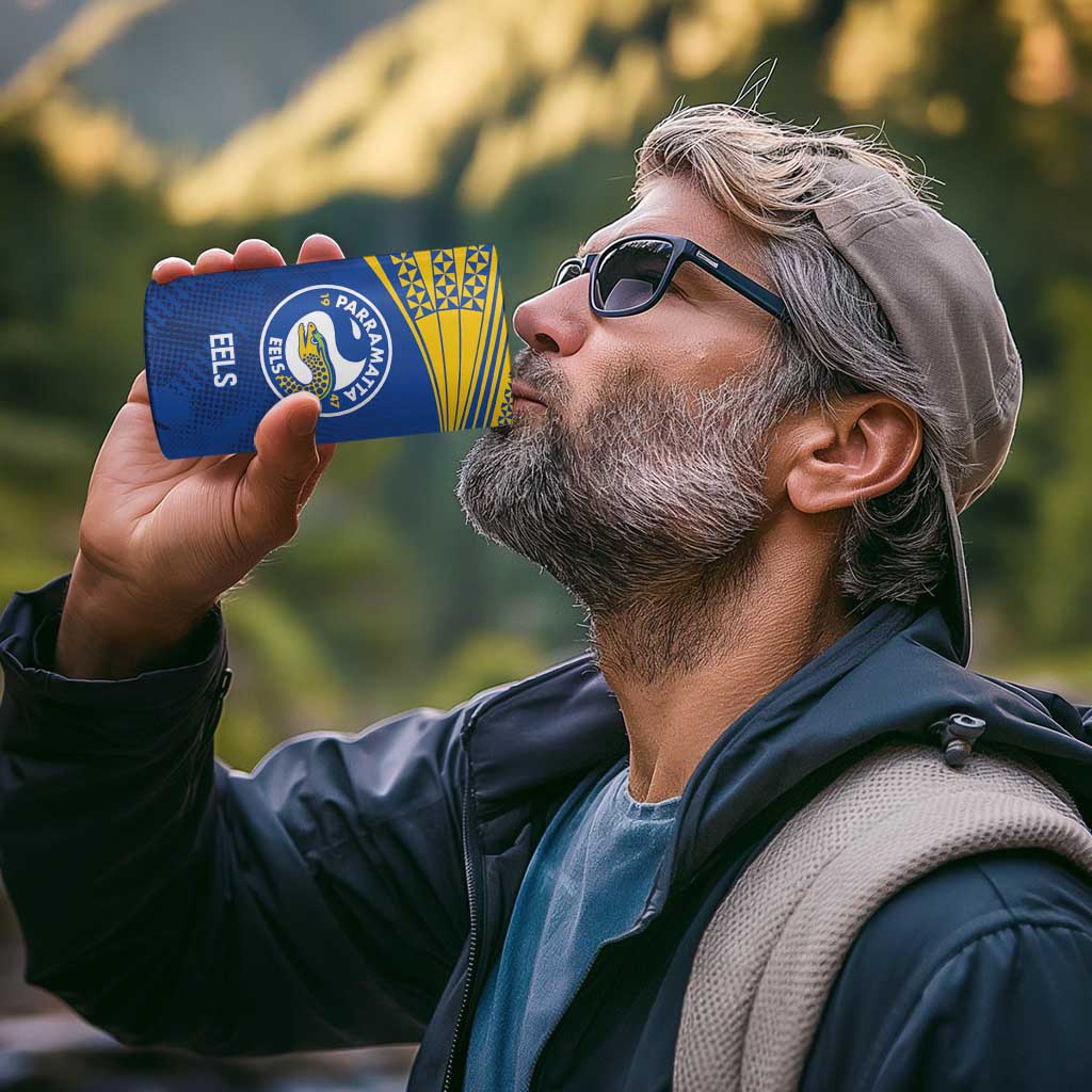 Custom Warriors-Eels 4 in 1 Can Cooler Tumbler Together Sporty Style