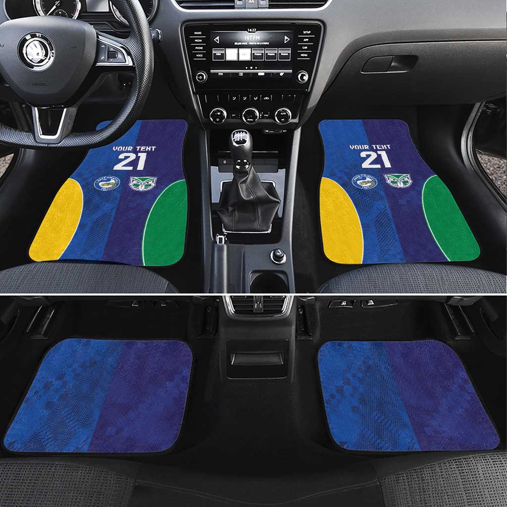 Custom Warriors-Eels Car Mats Together Sporty Style