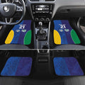 Custom Warriors-Eels Car Mats Together Sporty Style