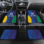 Custom Warriors-Eels Car Mats Together Sporty Style