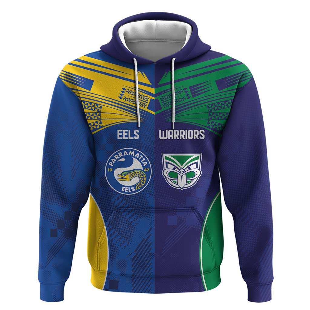 Custom Warriors-Eels Hoodie Together Sporty Style