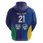 Custom Warriors-Eels Hoodie Together Sporty Style