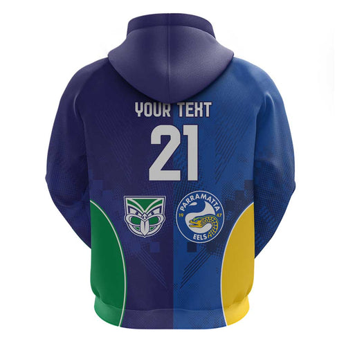 Custom Warriors-Eels Hoodie Together Sporty Style
