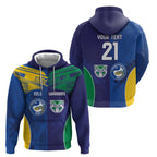 Custom Warriors-Eels Hoodie Together Sporty Style