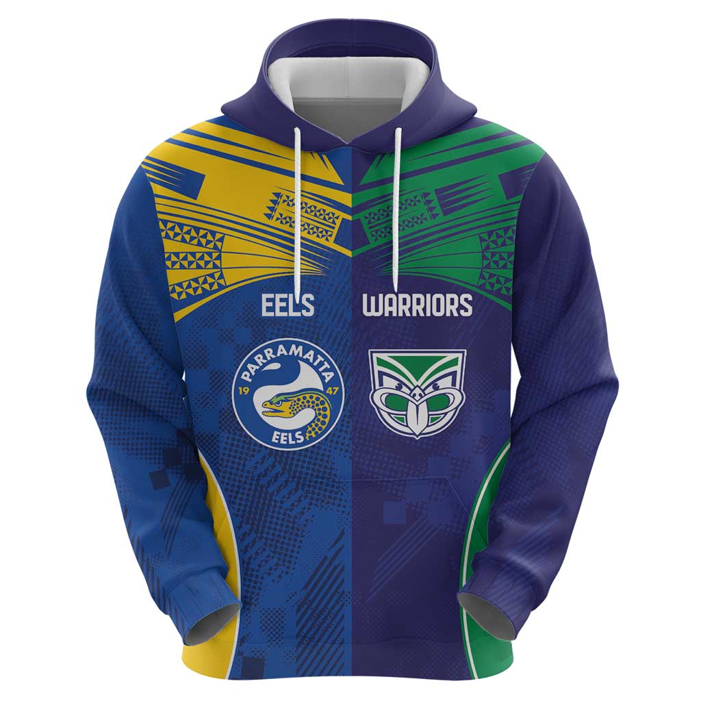 Custom Warriors-Eels Hoodie Together Sporty Style