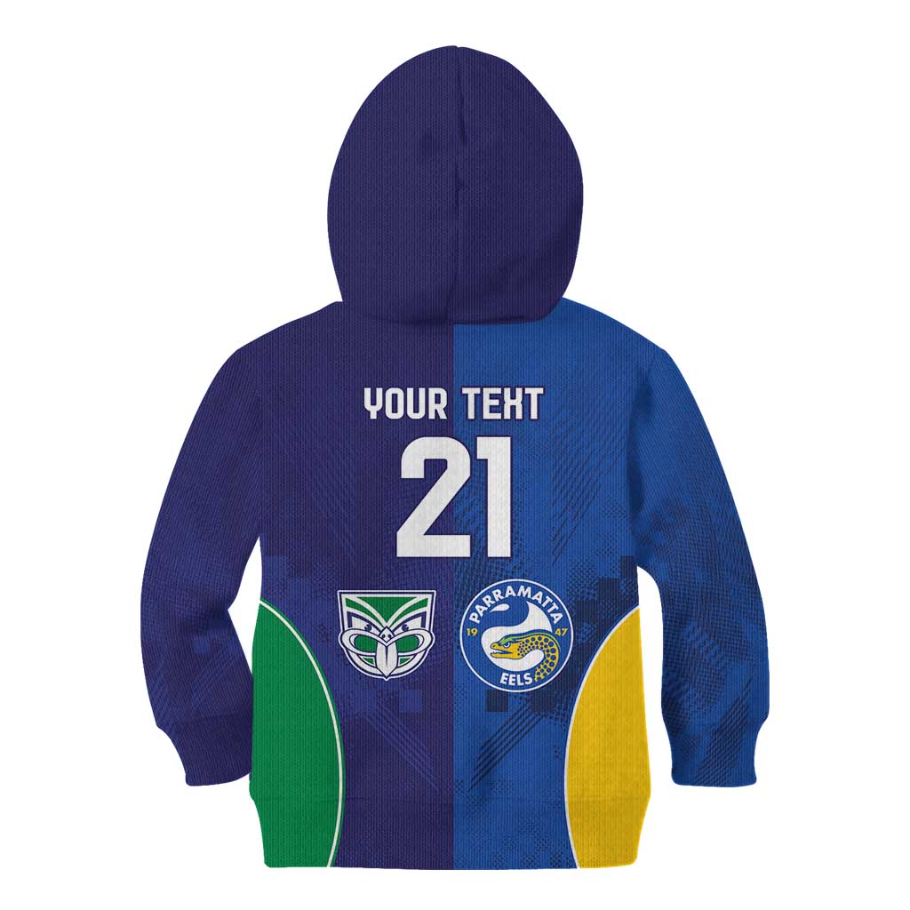 Custom Warriors-Eels Kid Hoodie Together Sporty Style
