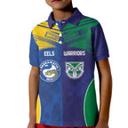 Custom Warriors-Eels Kid Polo Shirt Together Sporty Style