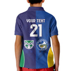 Custom Warriors-Eels Kid Polo Shirt Together Sporty Style