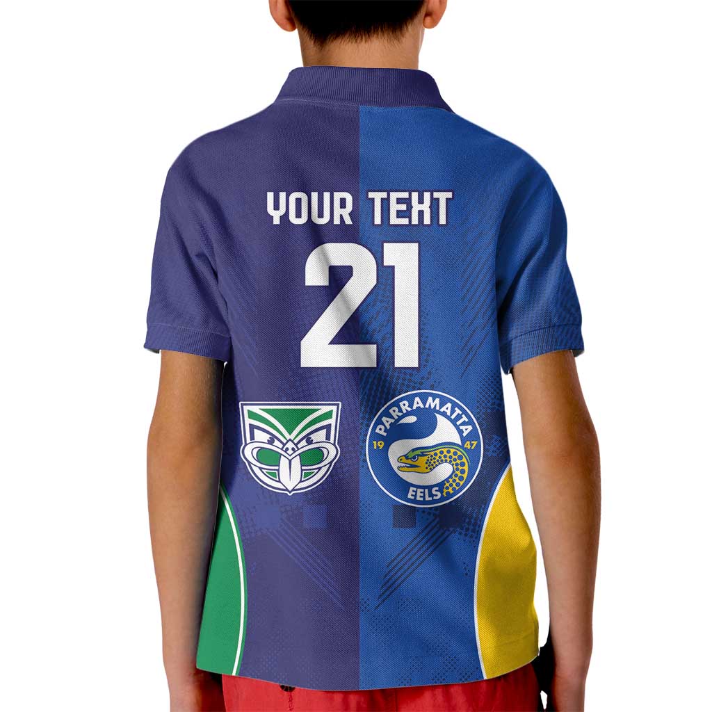 Custom Warriors-Eels Kid Polo Shirt Together Sporty Style