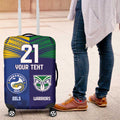 Custom Warriors-Eels Luggage Cover Together Sporty Style