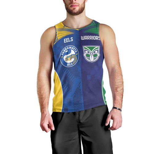 Custom Warriors-Eels Men Tank Top Together Sporty Style