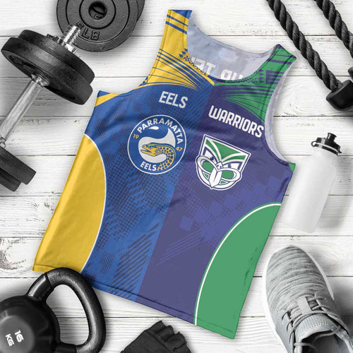 Custom Warriors-Eels Men Tank Top Together Sporty Style