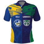 Custom Warriors-Eels Polo Shirt Together Sporty Style
