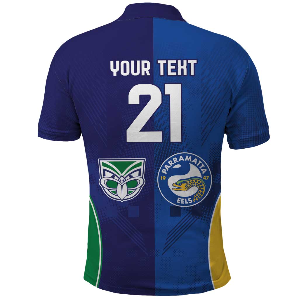Custom Warriors-Eels Polo Shirt Together Sporty Style