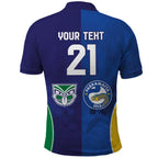 Custom Warriors-Eels Polo Shirt Together Sporty Style