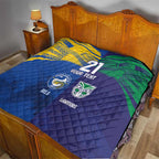 Custom Warriors-Eels Quilt Together Sporty Style