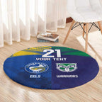 Custom Warriors-Eels Round Carpet Together Sporty Style