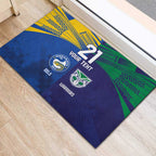 Custom Warriors-Eels Rubber Doormat Together Sporty Style