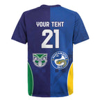 Custom Warriors-Eels Rugby Jersey Together Sporty Style