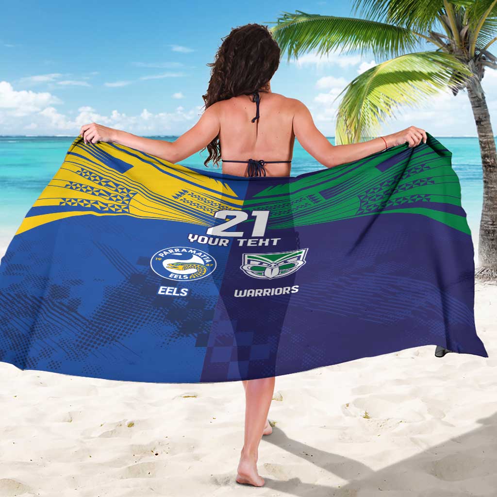 Custom Warriors-Eels Sarong Together Sporty Style