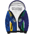Custom Warriors-Eels Sherpa Hoodie Together Sporty Style