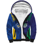Custom Warriors-Eels Sherpa Hoodie Together Sporty Style