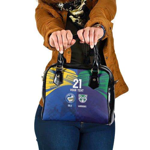 Custom Warriors-Eels Shoulder Handbag Together Sporty Style