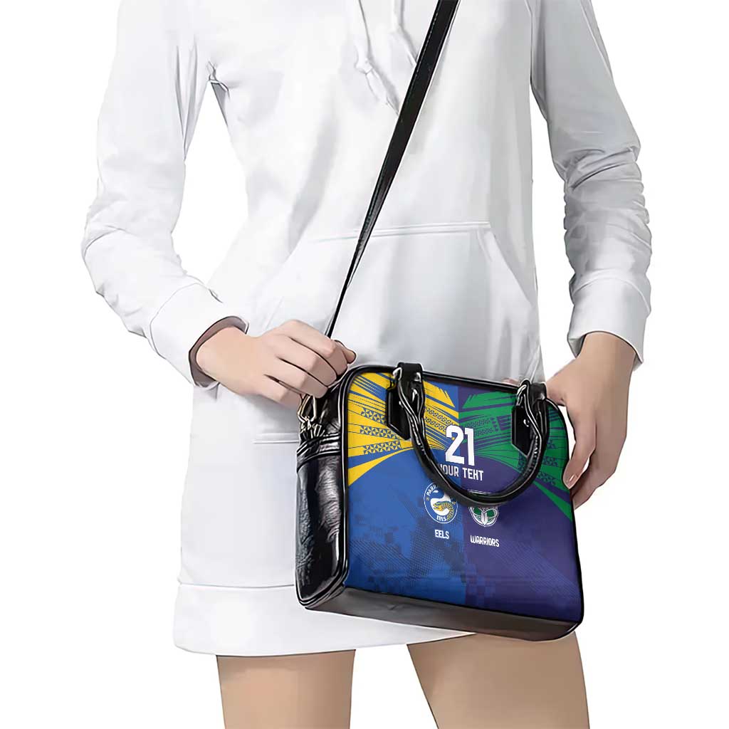 Custom Warriors-Eels Shoulder Handbag Together Sporty Style