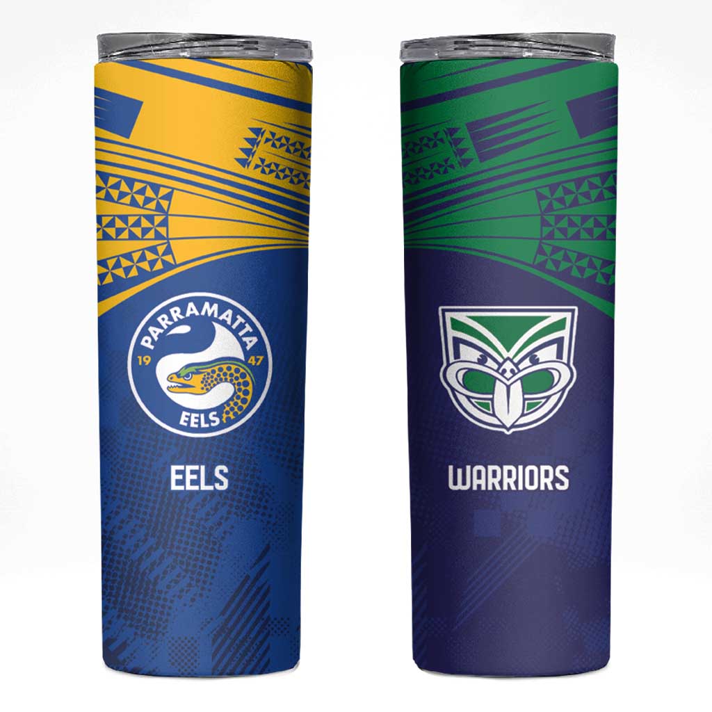 Custom Warriors-Eels Skinny Tumbler Together Sporty Style
