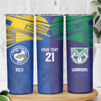 Custom Warriors-Eels Skinny Tumbler Together Sporty Style