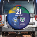 Custom Warriors-Eels Spare Tire Cover Together Sporty Style