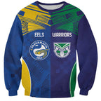 Custom Warriors-Eels Sweatshirt Together Sporty Style